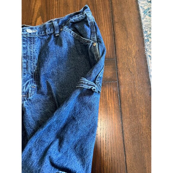 Vintage Wrangler Medium Wash Carpenter Jeans Men's 36 X 32 - Picture 3 of 10